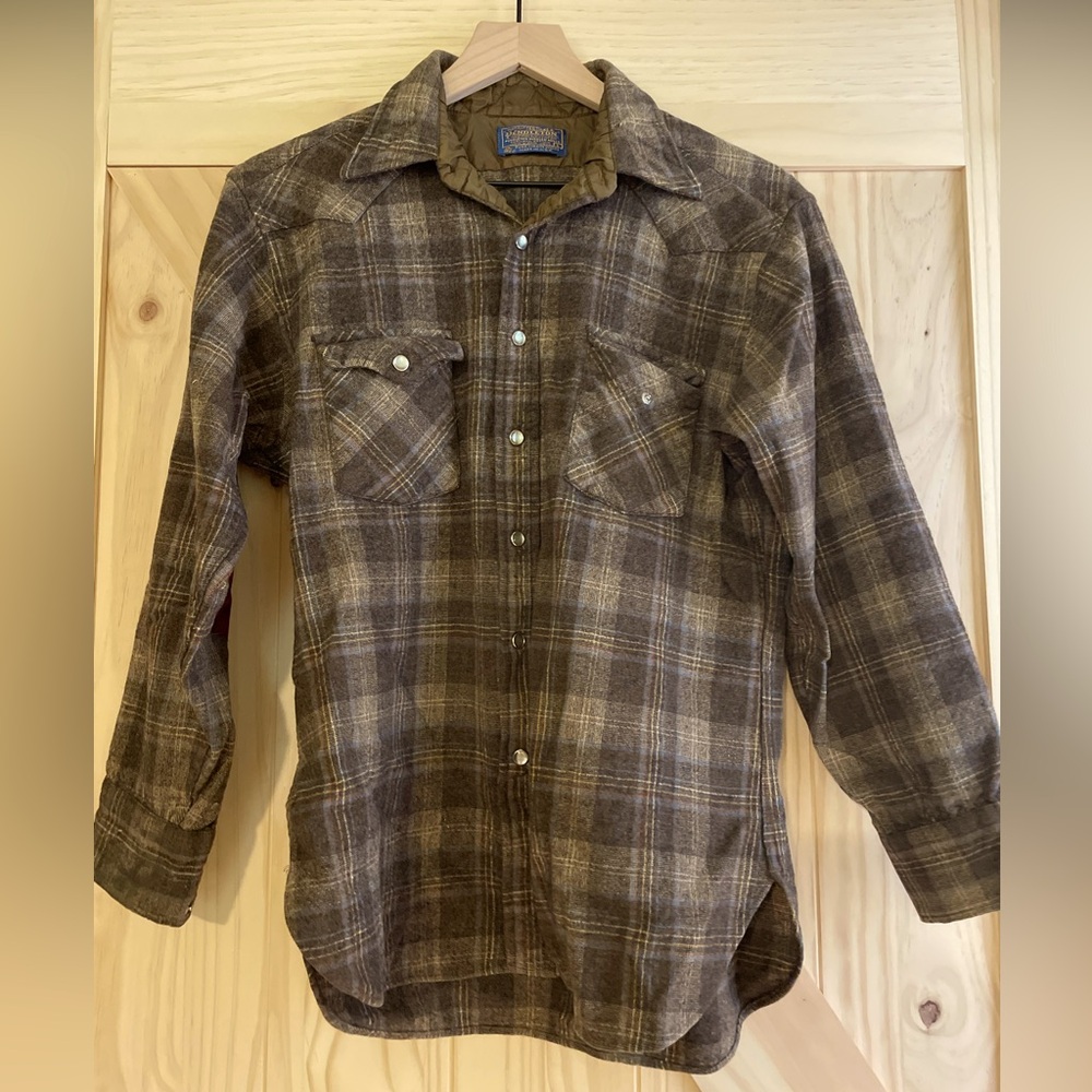Vintage wool Pendleton button down